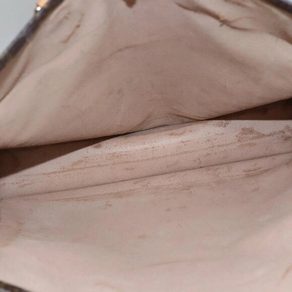 LOUIS VUITTON Monogram Sac Plat Hand Bag M51140 LV Auth EC550 - Picture 13 of 16